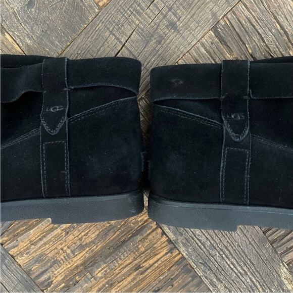 UGG Women's Black Josefene Cuff Ankle Bootie – Sz 9 - Picture 7 of 12